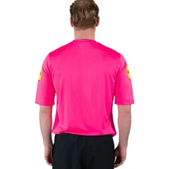Nike KNVB Scheidsrechtersshirt 2024-2026 Roze Zwart