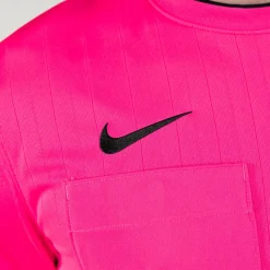 Nike KNVB Scheidsrechtersshirt Lange Mouwen 2024-2026 Roze Zwart