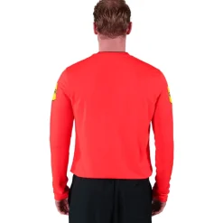 Nike KNVB Scheidsrechtersshirt Lange Mouwen 2024-2026 Felrood Zwart