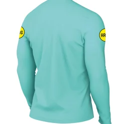 Nike KNVB Scheidsrechtersshirt Lange Mouwen 2024-2026 Turquoise Zwart