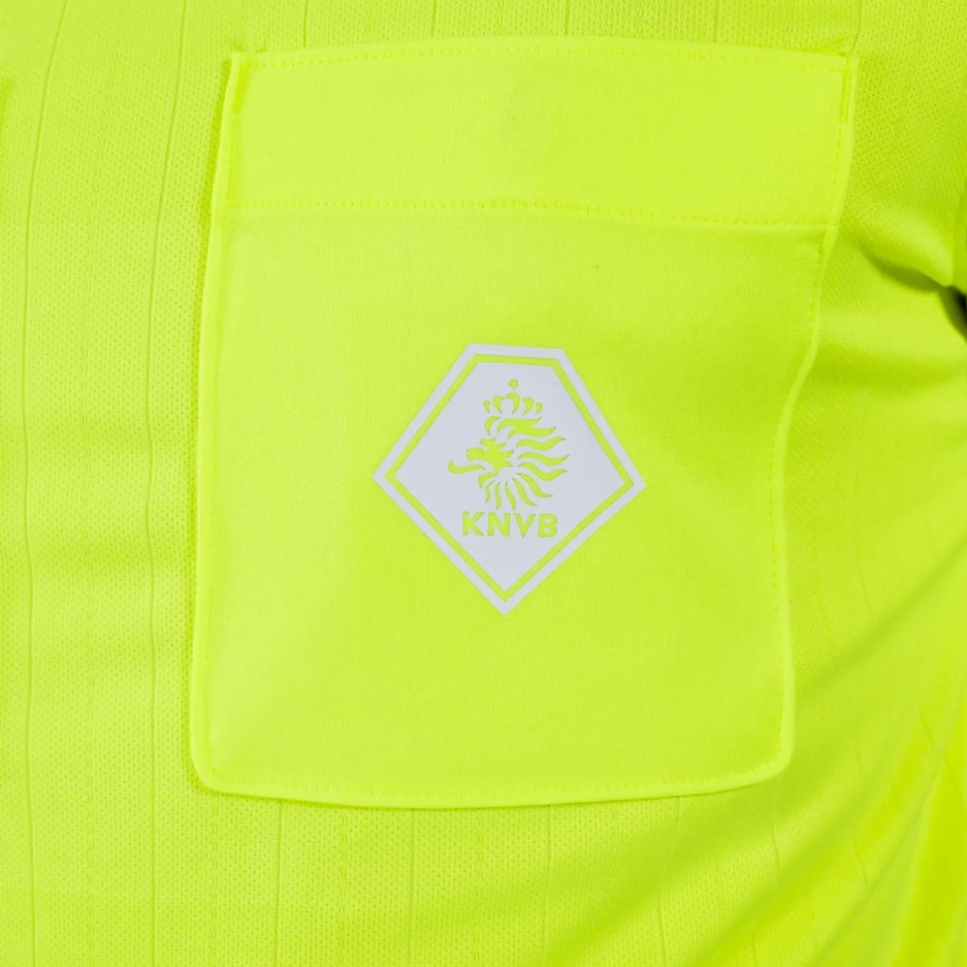 Nike KNVB Scheidsrechtersshirt Lange Mouwen 2024-2026 Neongeel