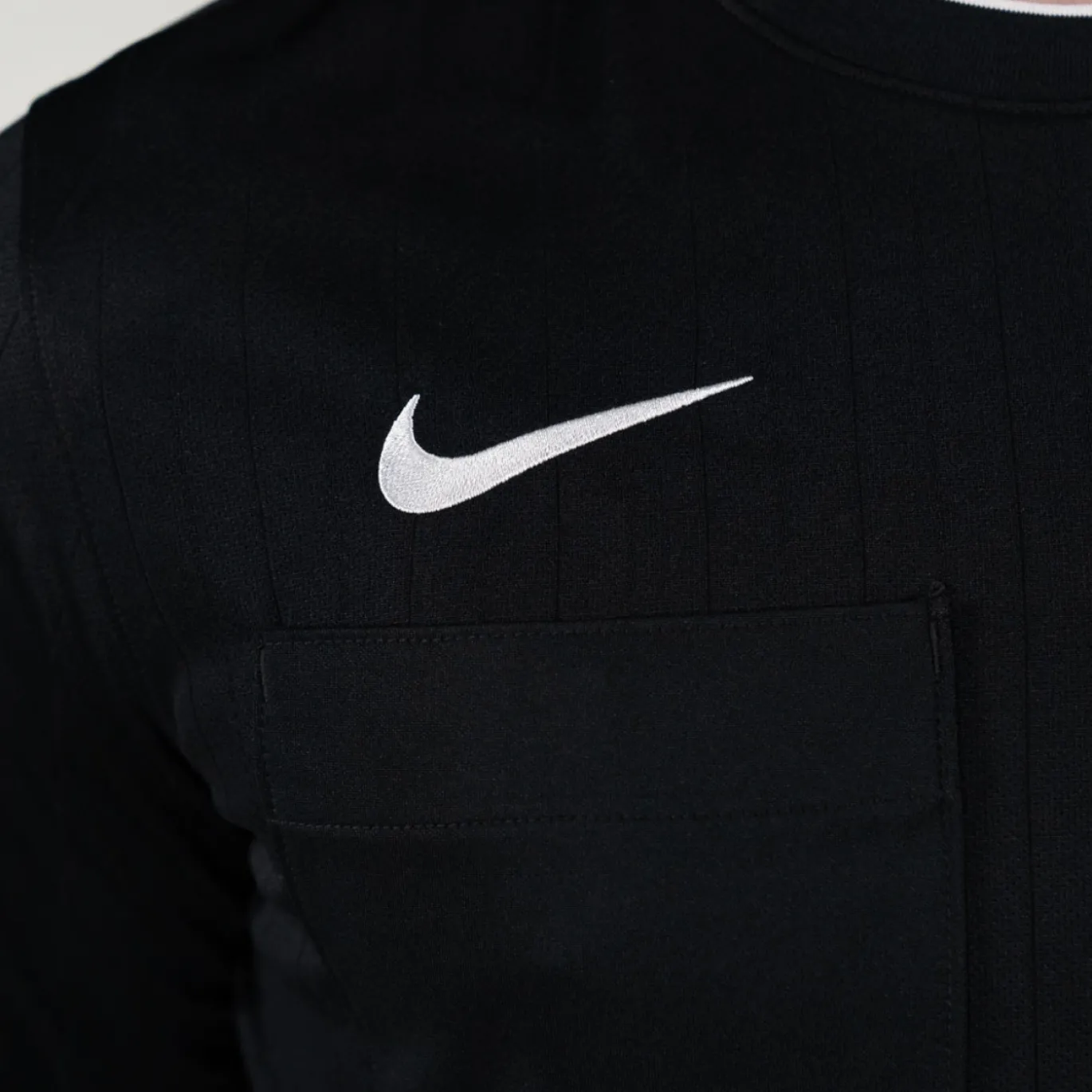 Nike KNVB Scheidsrechtersshirt 2024-2026 Lange Mouwen Zwart