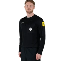 Nike KNVB Scheidsrechtersshirt 2024-2026 Lange Mouwen Zwart