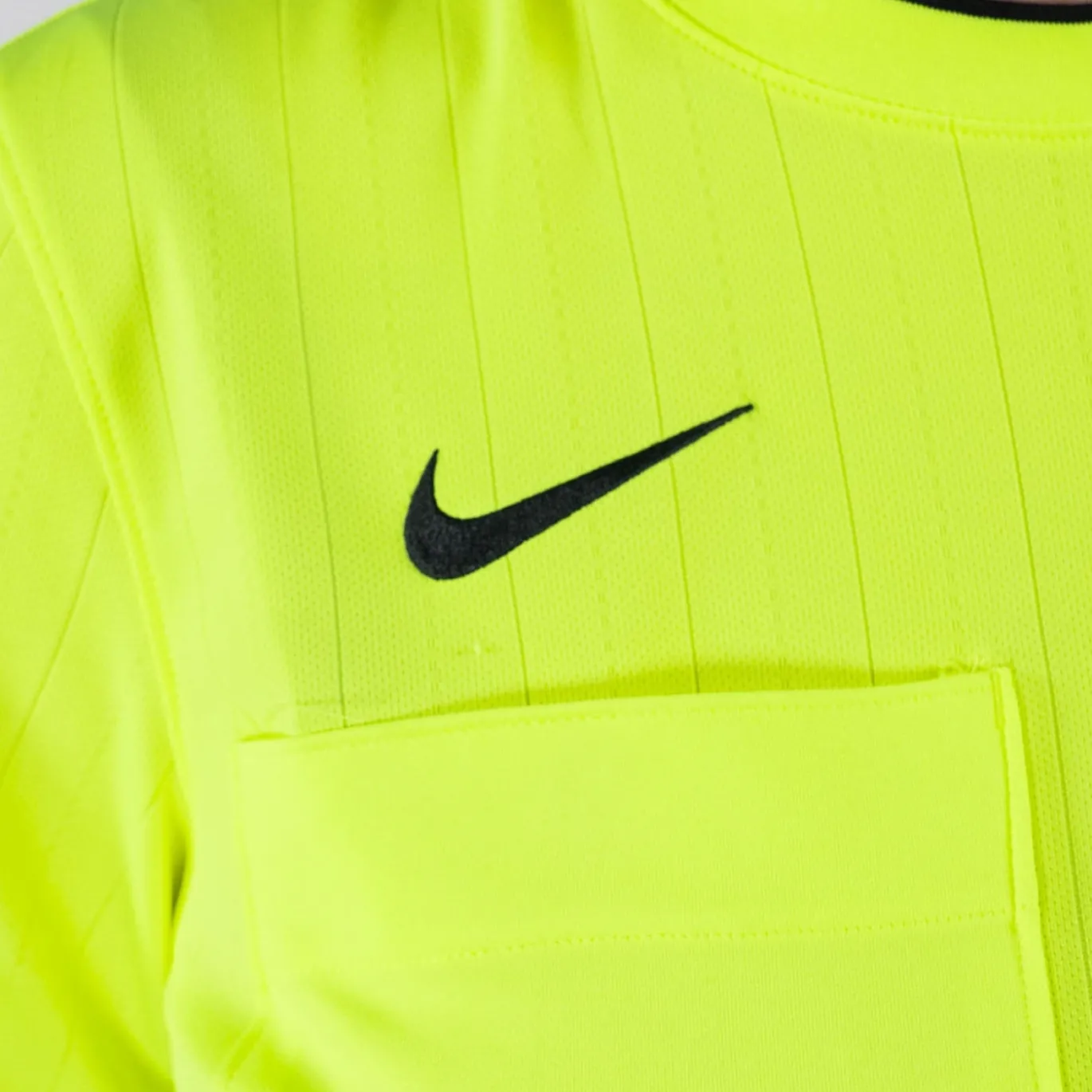 Nike KNVB Scheidsrechtersshirt 2024-2026 Lange Mouwen Dames Neongeel