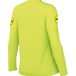 Nike KNVB Scheidsrechtersshirt 2024-2026 Lange Mouwen Dames Neongeel