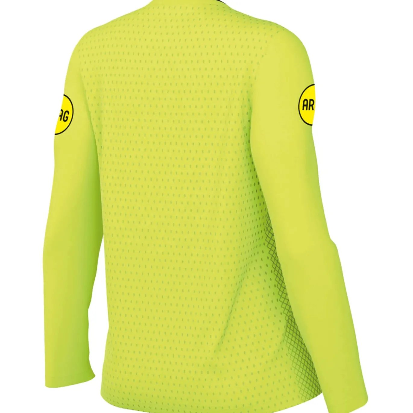 Nike KNVB Scheidsrechtersshirt 2024-2026 Lange Mouwen Dames Neongeel