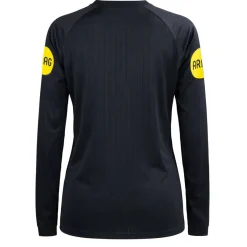 Nike KNVB Scheidsrechtersshirt 2026-2028 Lange Mouwen Dames Zwart Wit