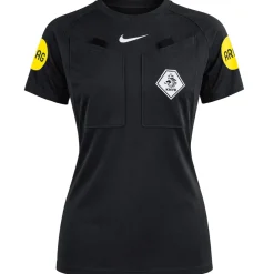 Nike KNVB Scheidsrechtersshirt 2026-2028 Dames Zwart Wit