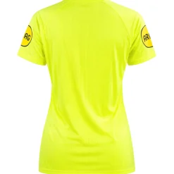 Nike KNVB Scheidsrechtersshirt 2026-2028 Dames Neongeel Zwart