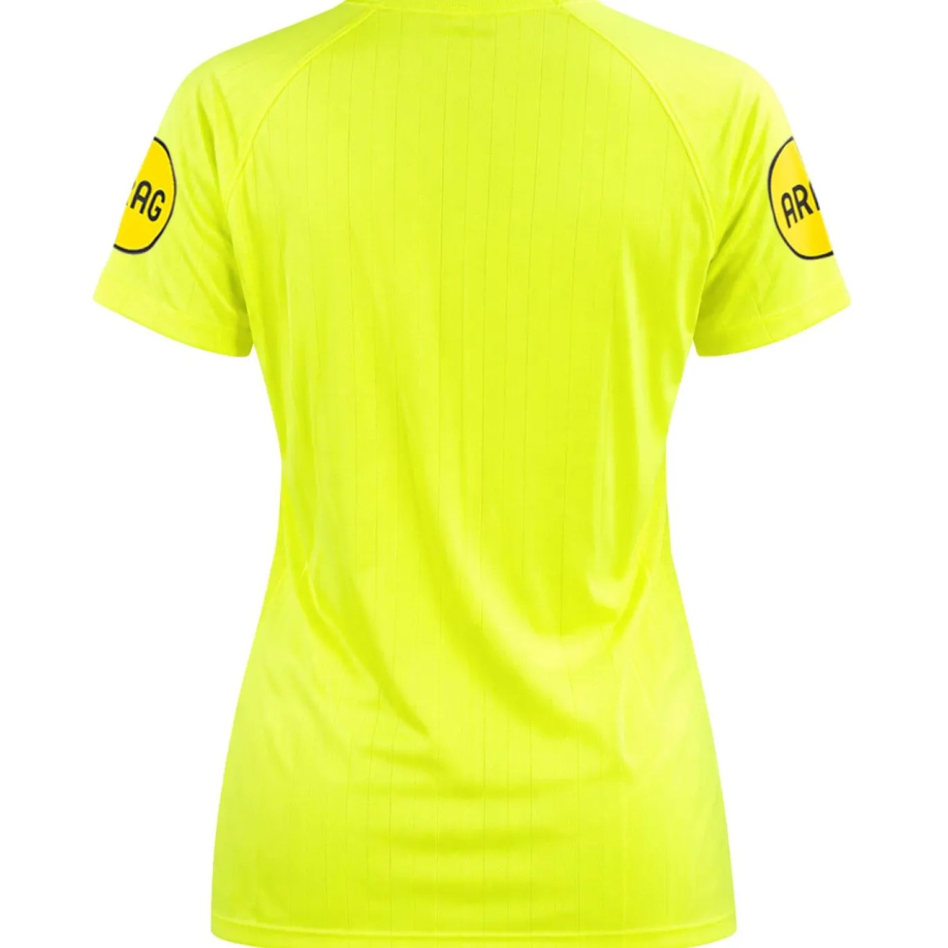 Nike KNVB Scheidsrechtersshirt 2026-2028 Dames Neongeel Zwart