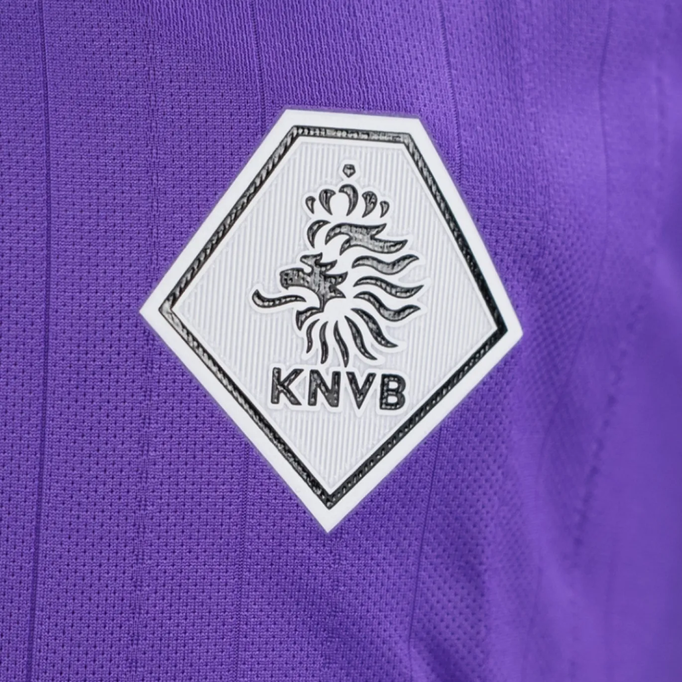Nike KNVB Scheidsrechtersshirt 2026-2028 Lange Mouwen Paars Zwart