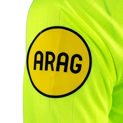 Nike KNVB Scheidsrechtersshirt 2026-2028 Lange Mouwen Neongeel Zwart
