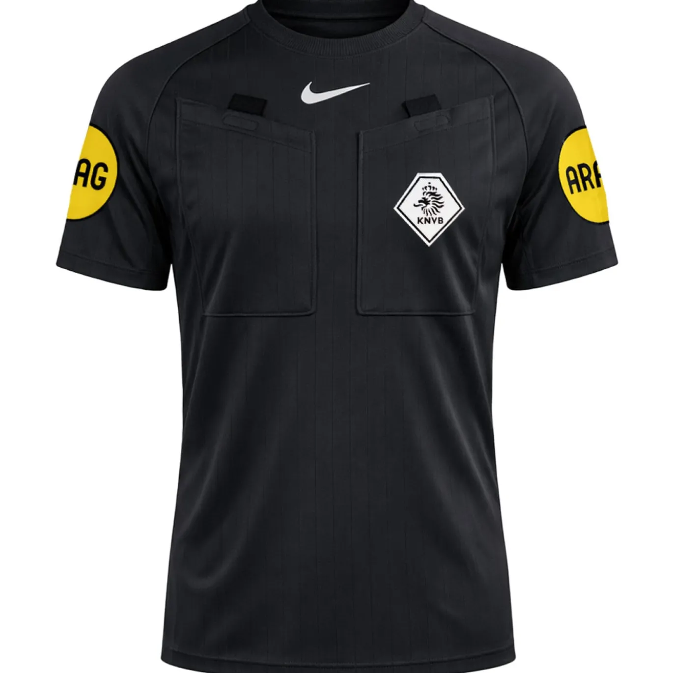 Nike KNVB Scheidsrechtersshirt 2026-2028 Zwart Wit