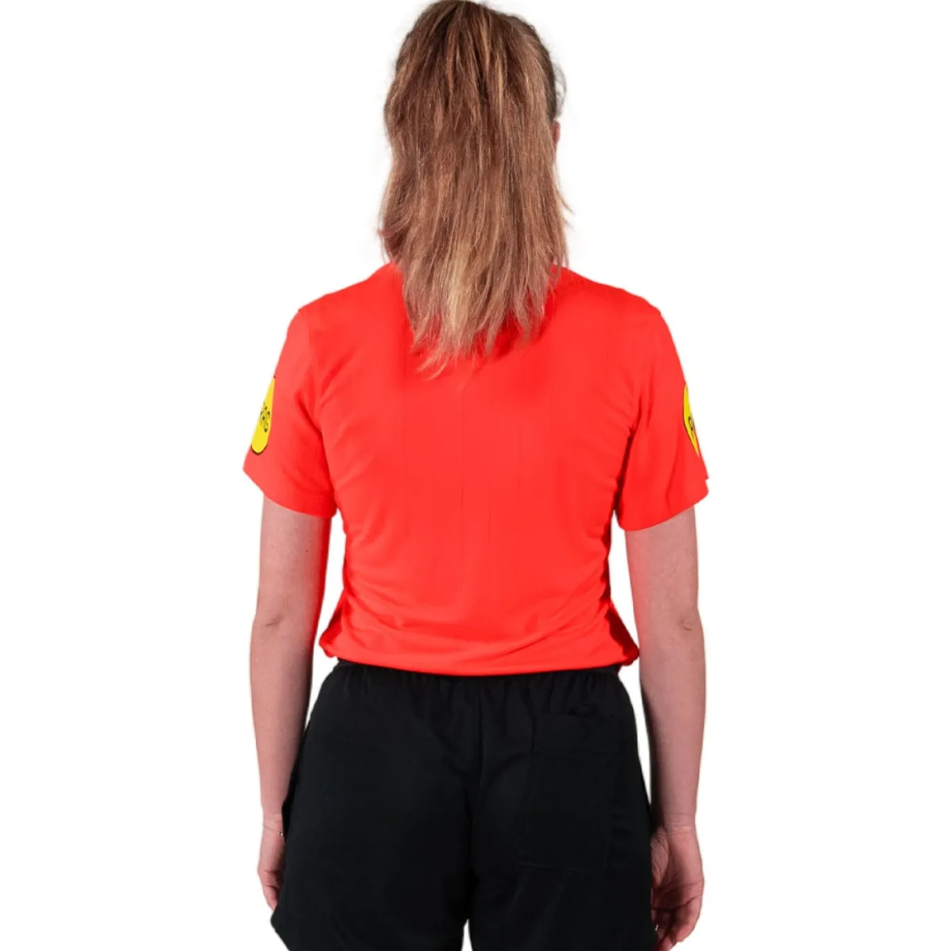 Nike KNVB Scheidsrechterstenue 2024-2026 Dames Felrood Zwart