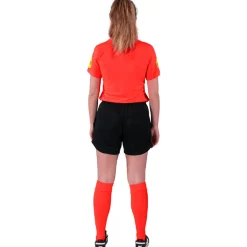 Nike KNVB Scheidsrechterstenue 2024-2026 Dames Felrood Zwart