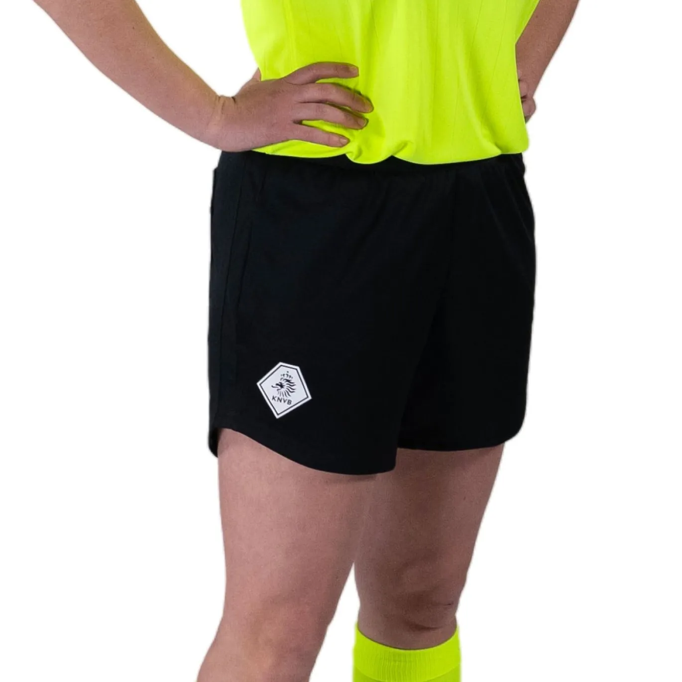 Nike KNVB Scheidsrechterstenue 2024-2026 Dames Felrood Zwart