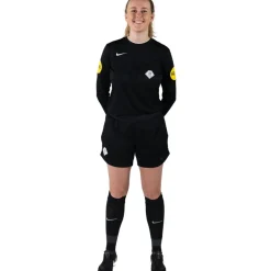 Nike KNVB Scheidsrechterstenue Lange Mouwen 2024-2026 Dames Zwart