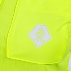 Nike KNVB Scheidsrechterstenue Lange Mouwen 2024-2026 Dames Neongeel Zwart