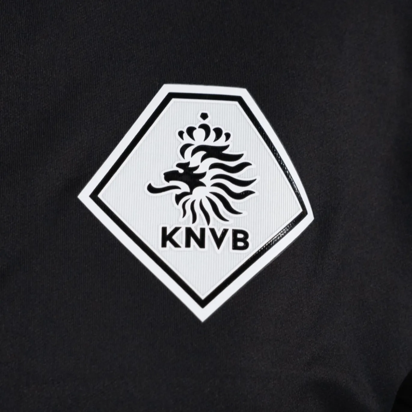Nike KNVB Scheidsrechters Trainingspak 1/4-Zip 2026-2028 Zwart Wit