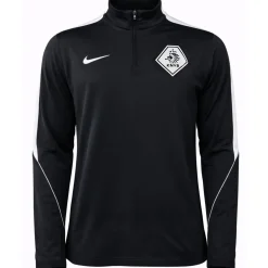 Nike KNVB Scheidsrechters Trainingspak 1/4-Zip 2026-2028 Zwart Wit