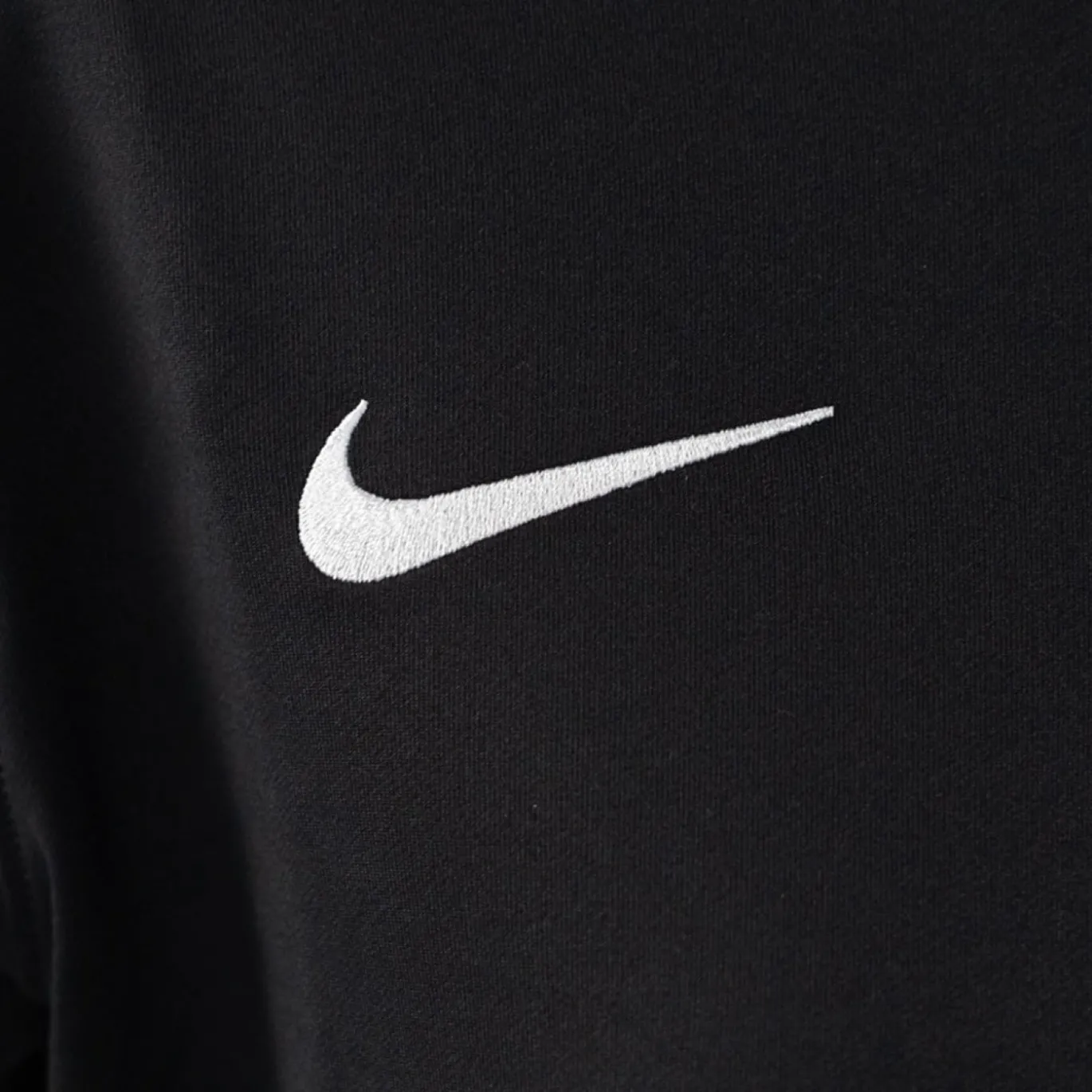 Nike KNVB Scheidsrechters Trainingspak 1/4-Zip 2026-2028 Zwart Wit