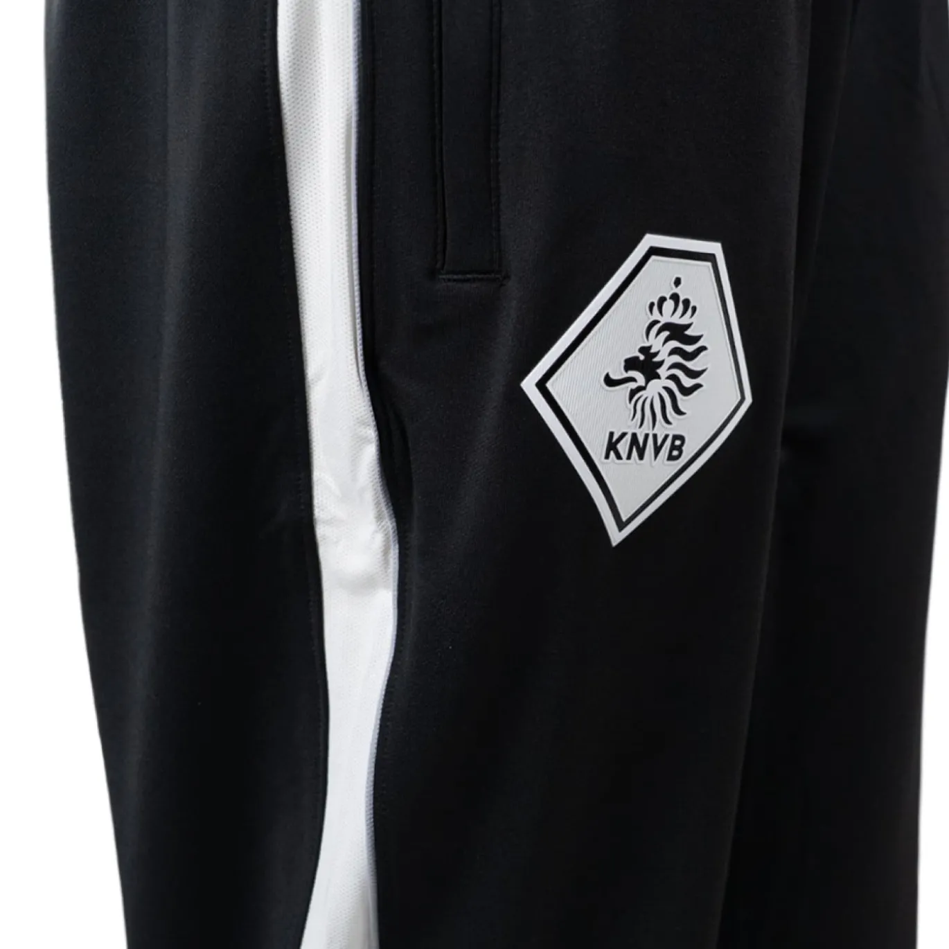 Nike KNVB Scheidsrechters Trainingspak 1/4-Zip 2026-2028 Zwart Wit