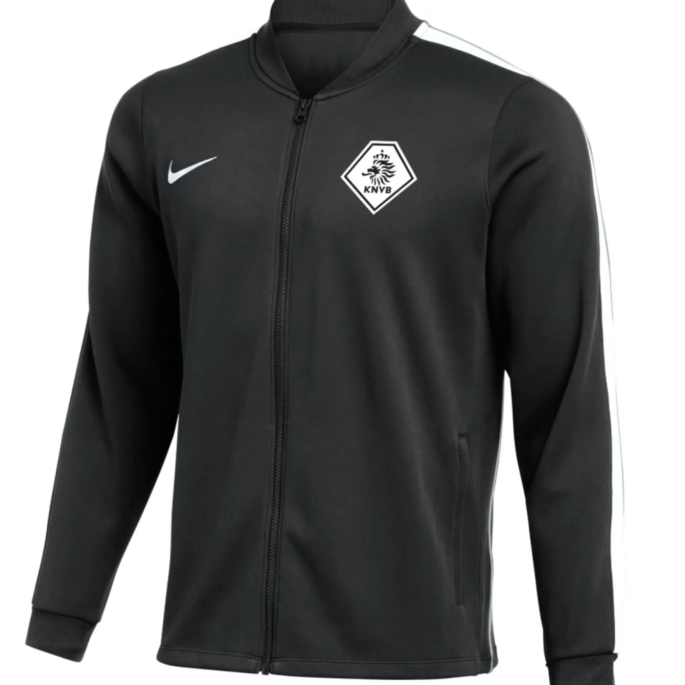 Nike KNVB Scheidsrechters Trainingspak 2026-2028 Zwart Wit
