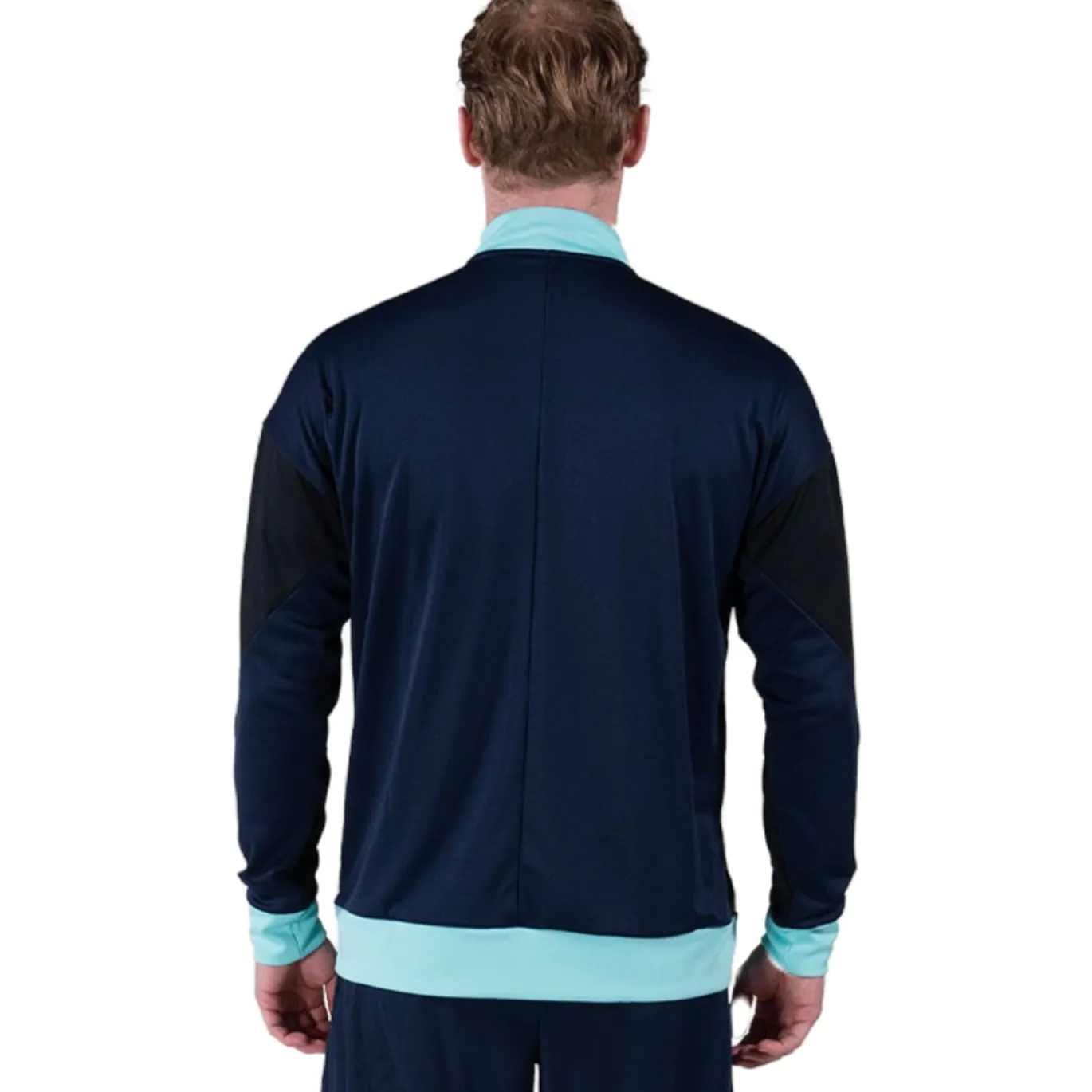Nike KNVB Scheidsrechters Trainingsjack 2024-2026 Donkerblauw Turquoise