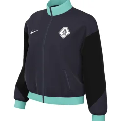 Nike KNVB Scheidsrechters Trainingsjack 2024-2026 Dames Donkerblauw Turquoise