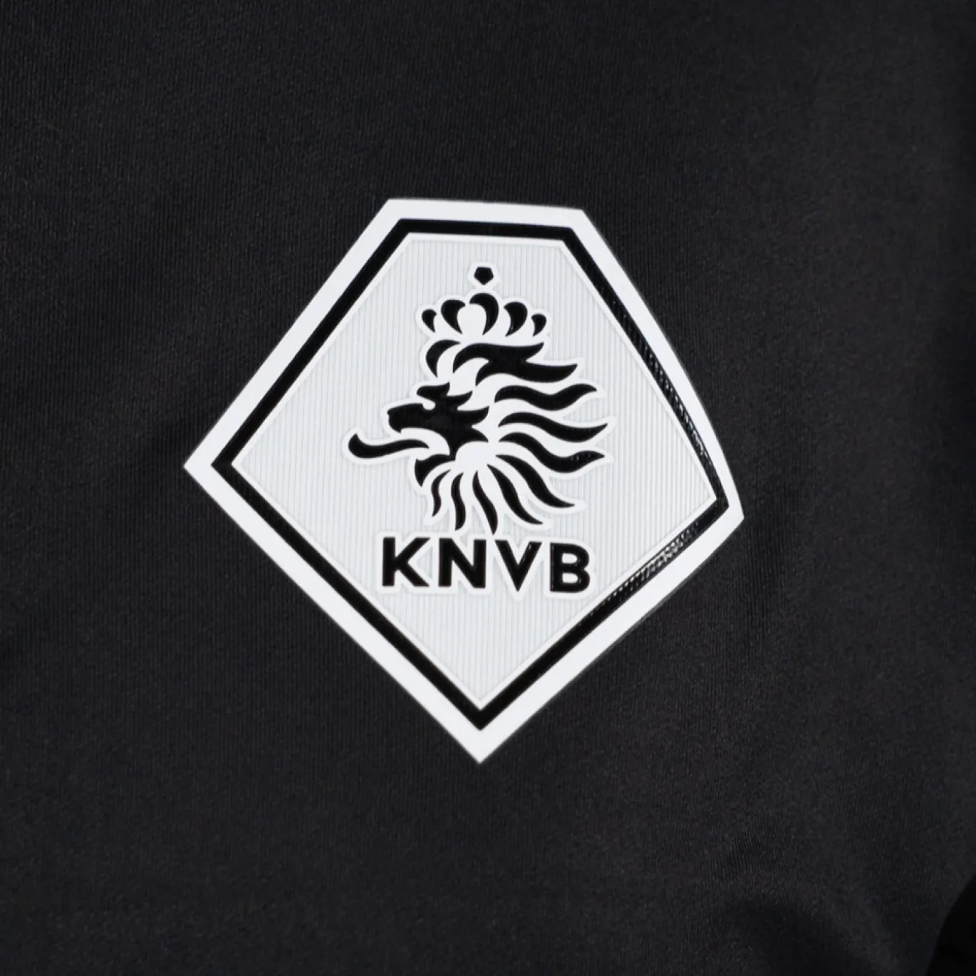 Nike KNVB Scheidsrechters Trainingstrui 1/4-Zip 2026-2028 Zwart Wit