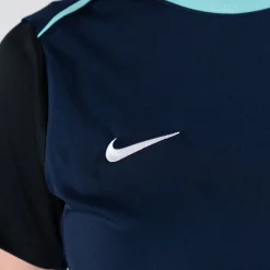 Nike KNVB Scheidsrechters Trainingsshirt 2024-2026 Dames Donkerblauw Turquoise