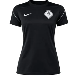 Nike KNVB Scheidsrechters Trainingsshirt 2026-2028 Dames Zwart Wit