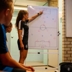 Nike KNVB Staff Trainingsshirt Dames Zwart Wit