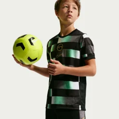Nike Kylian MbappƩ Academy 25 Trainingsbroekje Kids Zwart Grijs Goud