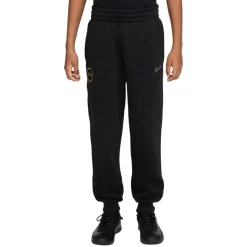Nike Kylian Mbappé Club Fleece Joggingbroek Kids Zwart Goud