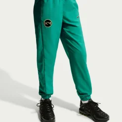 Nike Kylian Mbappé Woven Trainingspak Kids Groenblauw Mintgroen Goud