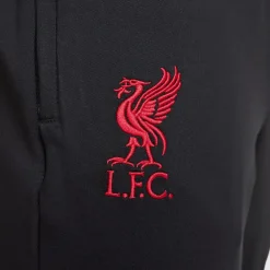 Nike Liverpool Strike Trainingspak 1/4-Zip 2024-2025 Zwart Rood Gebroken Wit