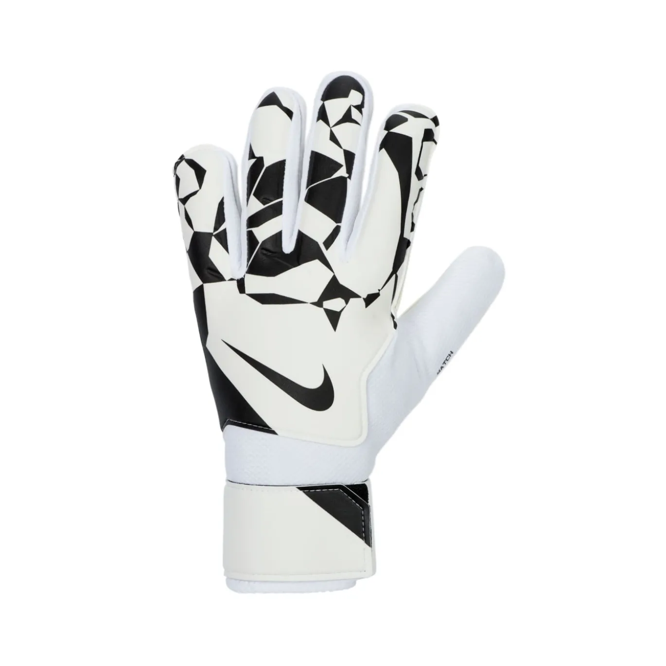 Nike Match Keepershandschoenen Wit Zwart Wit