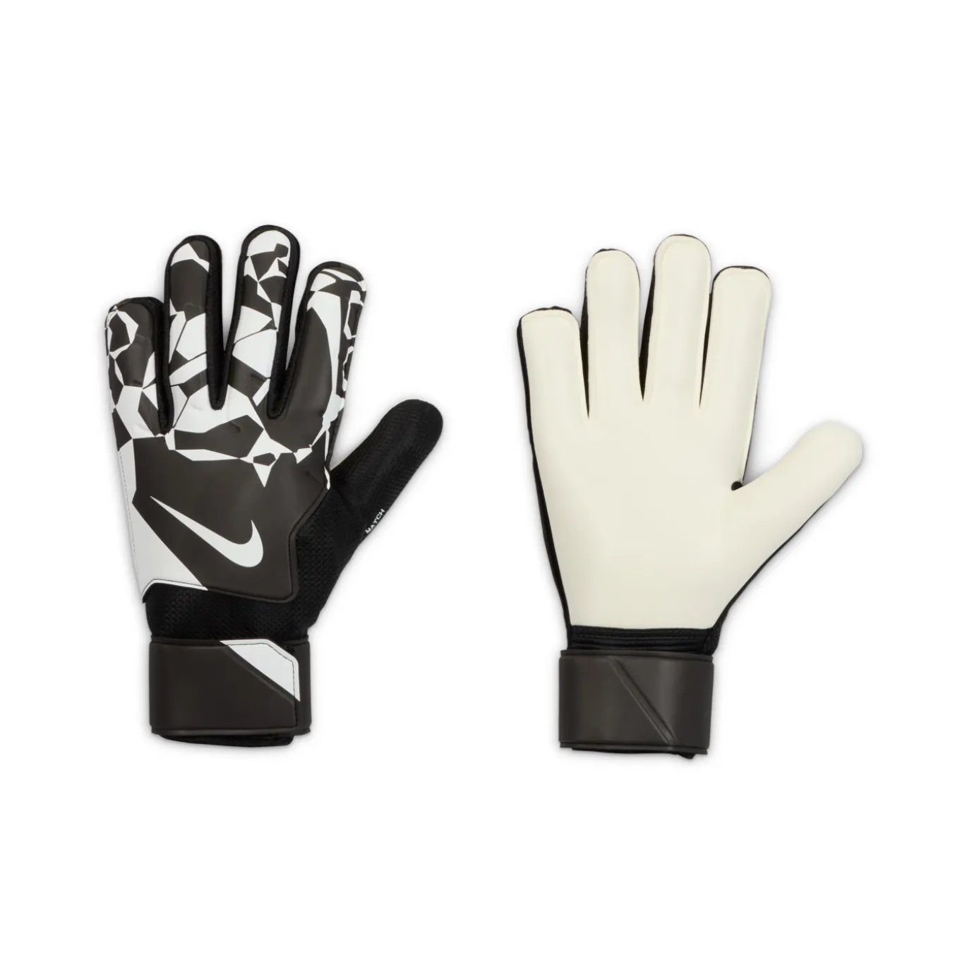 Nike Match Keepershandschoenen Zwart Antraciet Wit