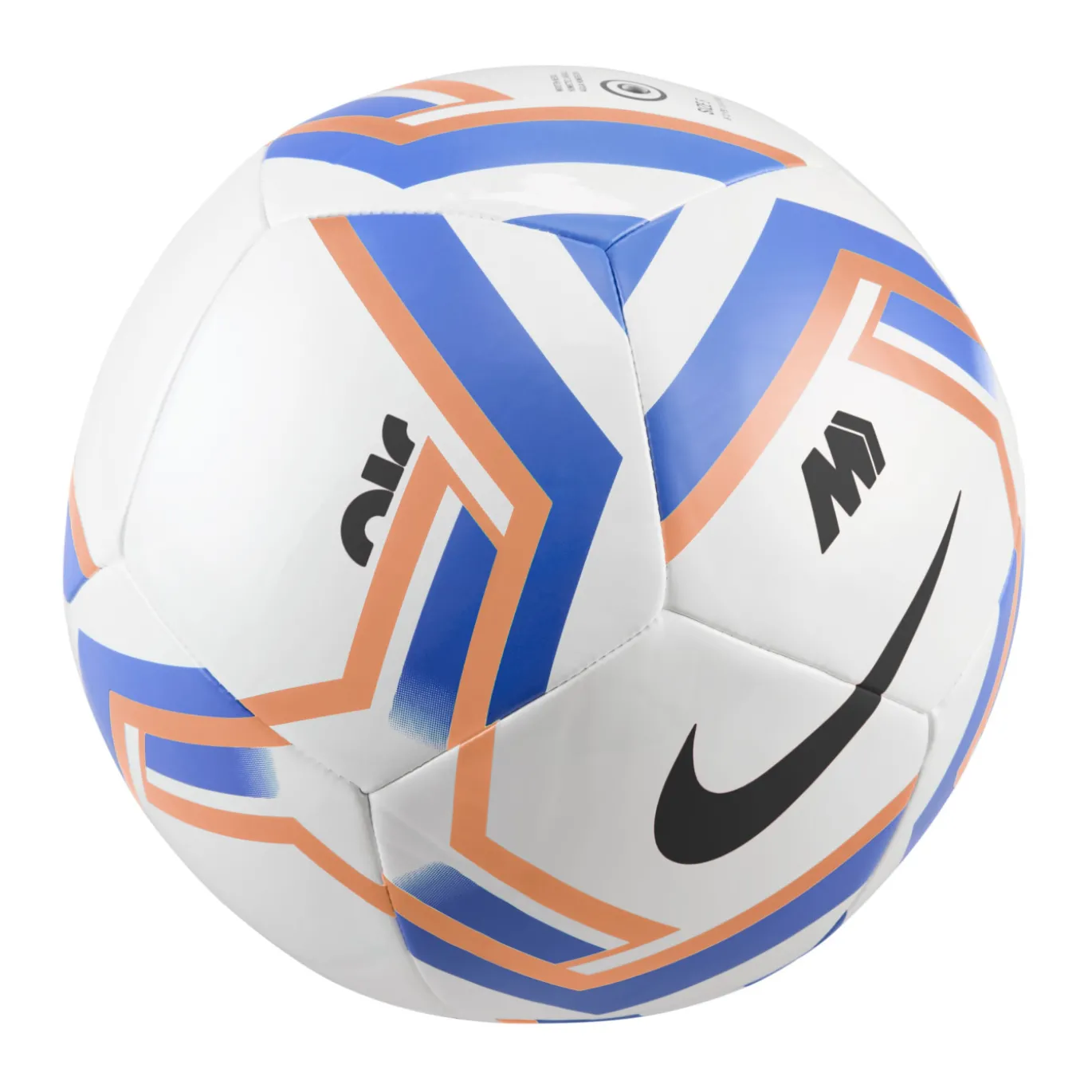 Nike Mercurial Fade Voetbal Maat 5 Wit Oranje Paarsblauw