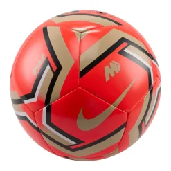 Nike Mercurial Fade Voetbal Maat 5 Felrood Goud Zwart Wit