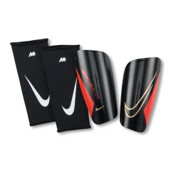 Nike Mercurial Lite Scheenbeschermers Zwart Felrood Goud