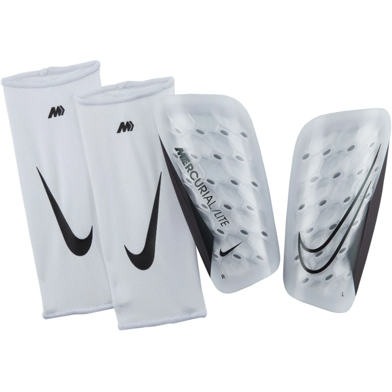 Nike Mercurial Lite Scheenbeschermers Wit Zwart