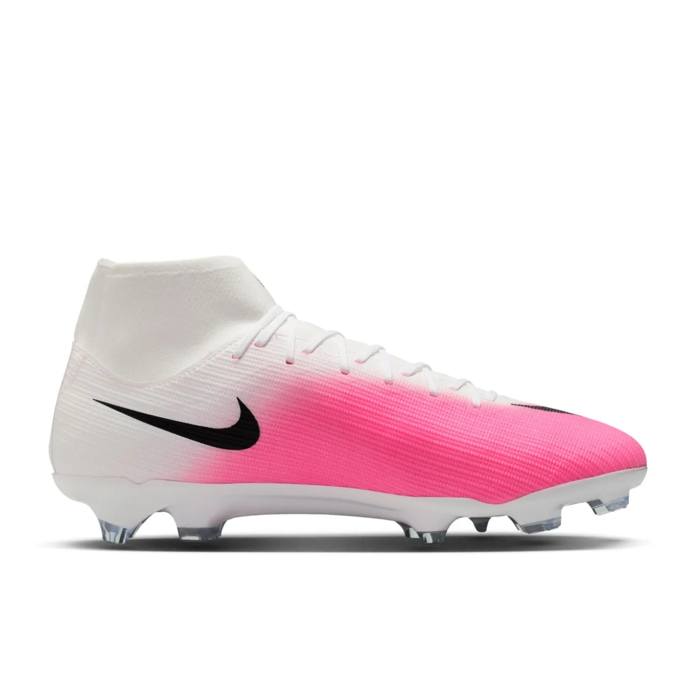 Nike Mercurial Superfly 11 Academy Gras / Kunstgras Voetbalschoenen (MG) Felroze Wit Zwart