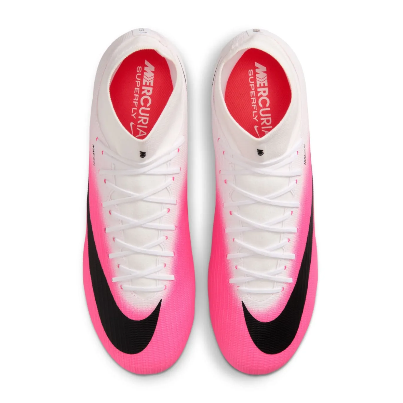 Nike Mercurial Superfly 11 Academy Gras / Kunstgras Voetbalschoenen (MG) Felroze Wit Zwart