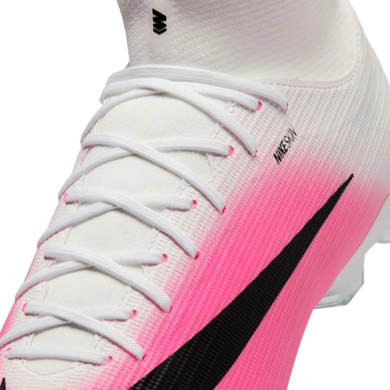 Nike Mercurial Superfly 11 Academy Gras / Kunstgras Voetbalschoenen (MG) Felroze Wit Zwart