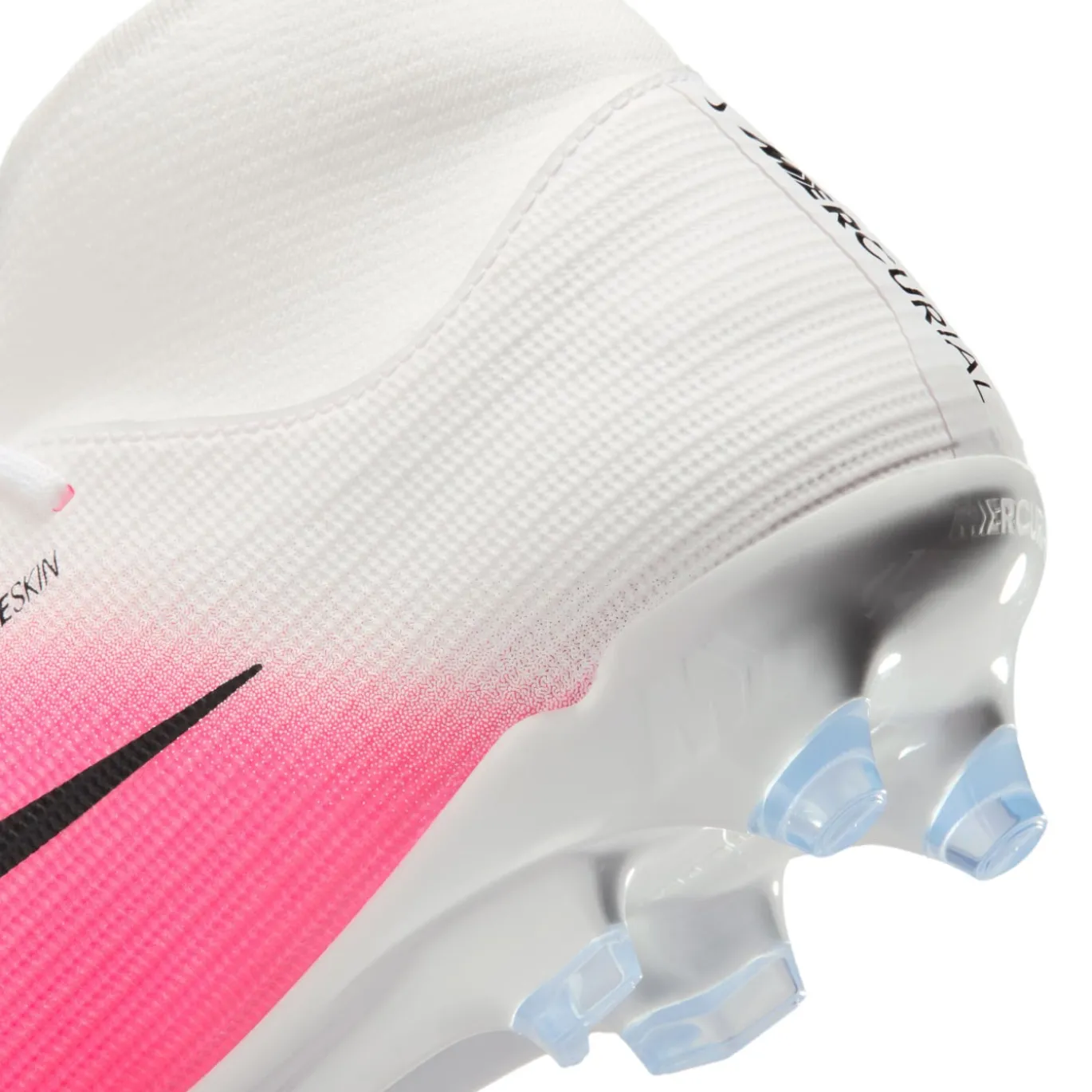 Nike Mercurial Superfly 11 Academy Gras / Kunstgras Voetbalschoenen (MG) Felroze Wit Zwart