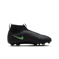 Nike Mercurial Superfly 11 Academy Gras / Kunstgras Voetbalschoenen (MG) Kids Zwart Felgroen Zilvergrijs