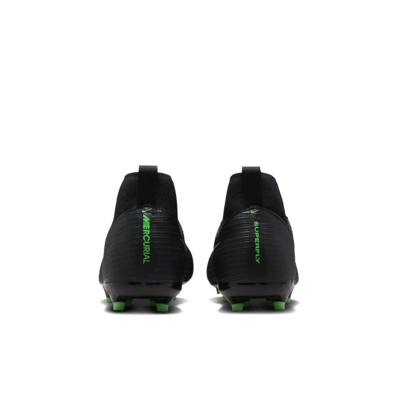 Nike Mercurial Superfly 11 Academy Gras / Kunstgras Voetbalschoenen (MG) Kids Zwart Felgroen Zilvergrijs
