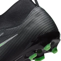 Nike Mercurial Superfly 11 Academy Gras / Kunstgras Voetbalschoenen (MG) Kids Zwart Felgroen Zilvergrijs